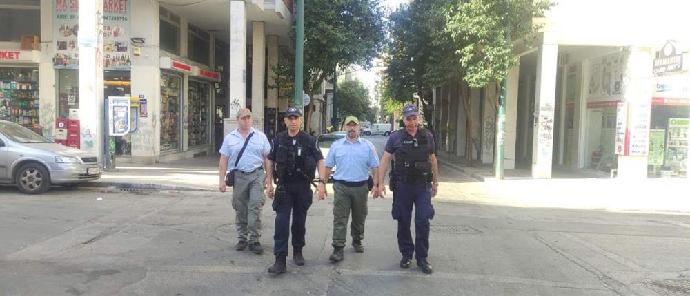 Δήμος Αθηναίων - Περιπολίες δημοτικής αστυνομίας