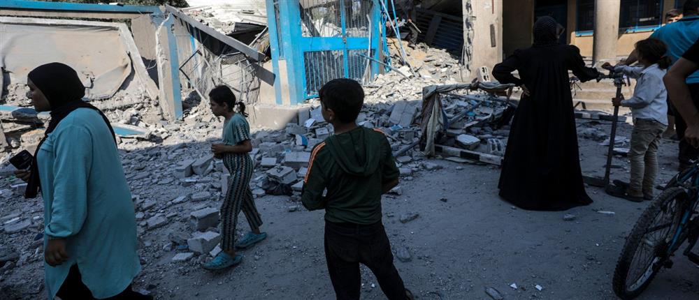Γάζα - Λωρίδα της Γάζας - Πόλεμος -βομβαρδισμός σχολείου