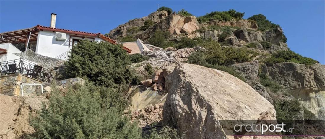 Κατολίσθηση σε ξενοδοχείο στην Κρήτη: Πώς συνέβη η οικογενειακή τραγωδία (εικόνες)