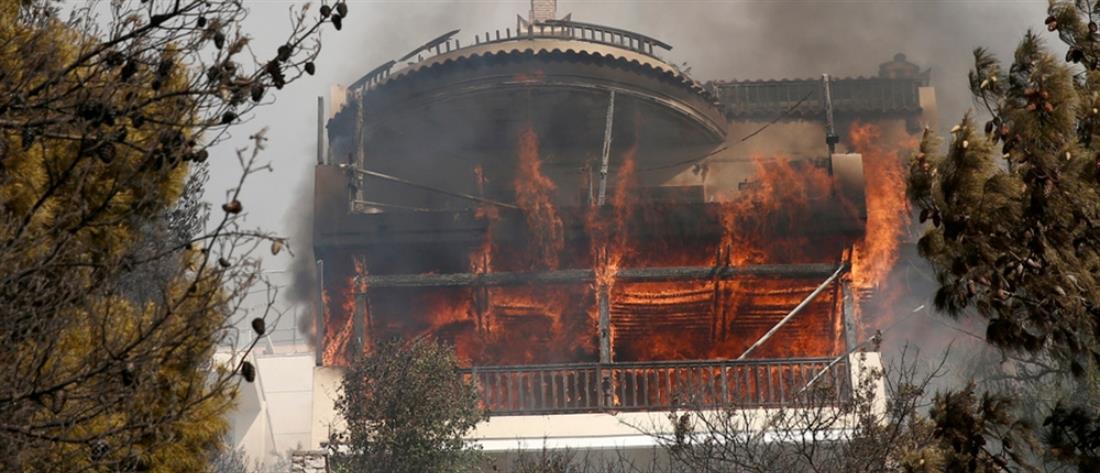 Φωτιά στο Πανόραμα της Βούλας - Δόθηκε εντολή εκκένωσης