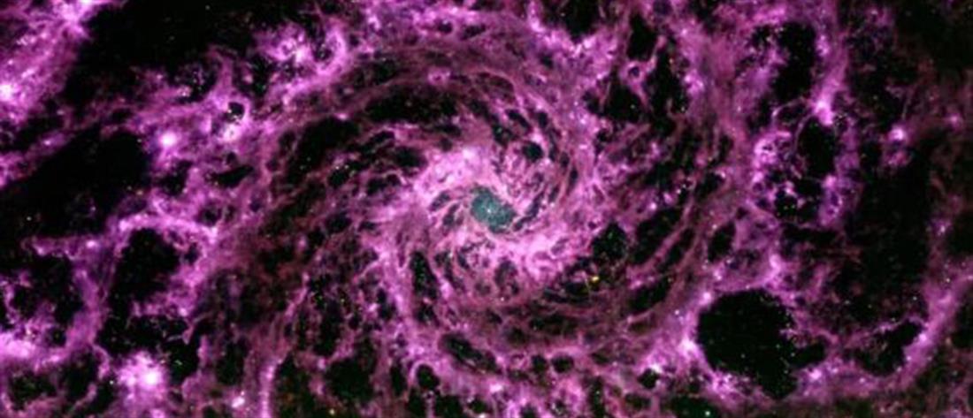 “Τζέιμς Γουέμπ”: Νέα εικόνα αποκαλύπτει τον “σκελετό” θηριώδους γαλαξία