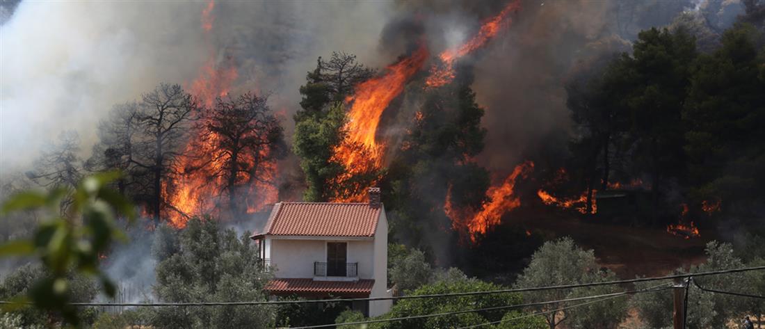 Φωτιές: Πολύ υψηλός κίνδυνος σε πέντε περιφέρειες την Κυριακή (χάρτης)