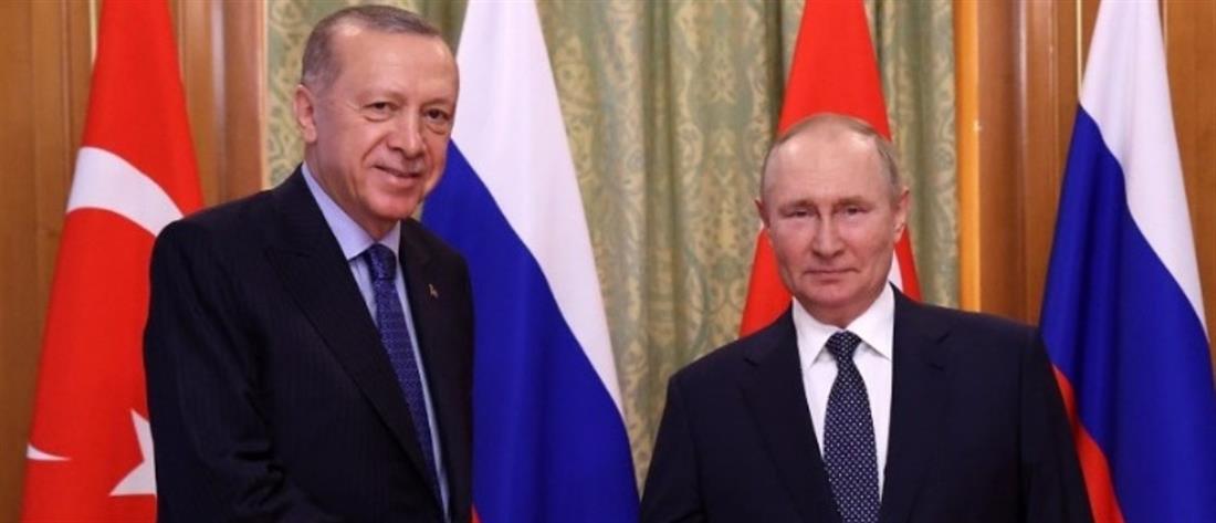 Πούτιν - Ερντογάν: Η συνάντηση και η πρόταση να γίνει στην Τουρκία κόμβος αερίου 