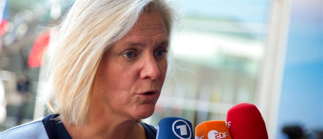 Μαγκνταλένα Άντερσον: Πρωθυπουργός της Σουηδίας για 8 ώρες!