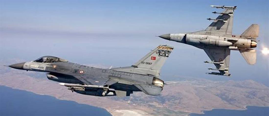 Ελληνοτουρικικά: Νέες υπερπτήσεις τουρκικών μαχητικών στο Αιγαίο 