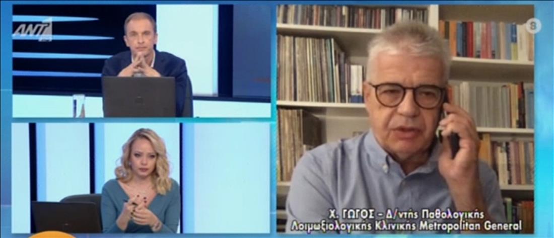 Κορονοϊός - Γώγος στον ΑΝΤ1: Η Ελλάδα έχει μείνει πίσω στους εμβολιασμούς (βίντεο)