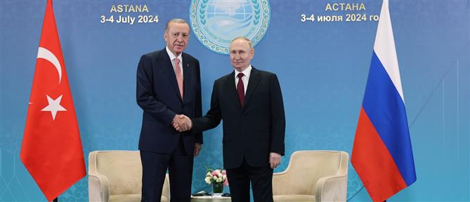 Ερντογάν – Πούτιν: Συνάντηση με τη Συρία στο “τραπέζι”