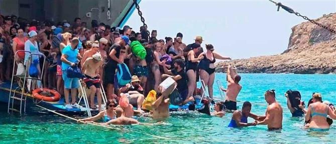 Κρήτη – Μπάλος: Πως αποβιβάζονται οι τουρίστες στην “απάτητη” παραλία