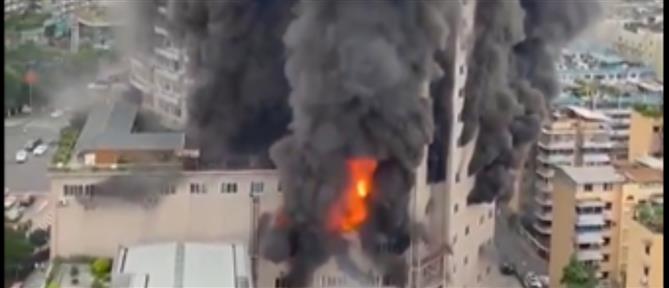 Κίνα: Φωτιά σε εμπορικό κέντρο με δεκάδες νεκρούς (βίντεο)