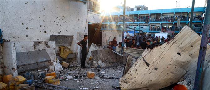 Γάζα: Πολύνεκρος βομβαρδισμός σε σχολείο - καταφύγιο αμάχων (εικόνες)